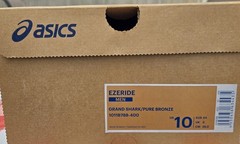ASICS Ezeride Men’s Size 10 Grand Shark Pure Bronze 1011B788-400 FAST SHIPPING