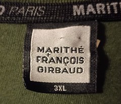 Marithe’ Francois Girbaud New York City + Paris Tee 3X Big and Tall