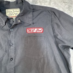 Jesse James West Coast Choppers Mechanic Mens XL Black Vintage Embroidered