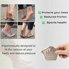 Heel Grips for Loose Shoes Heel Cushion Pads No-Slip Shoe Inserts Half Wholesale