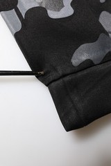DOLCE & GABBANA Sweater Black Camouflage PulloverSweatshirt IT42/US32/XXS 830usd