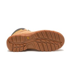 Caterpillar Men Outline Steel Toe Work Boot Work Boots Leather