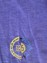 Sick Vintge 80s 90s Peter B Beach Patrol Survival 685 T-shirt L Skater Surf 0964