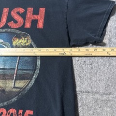 Rush 2015 Tour T Shirt Mens M Graphic Print R40 Short Sleeves Concert Tee Black