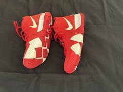 Nike Kyrie 4 University Red White AV2296-600 Basketball Shoes Men’s Size 12