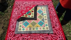 Southwest Argyle 22×22 Bandanna