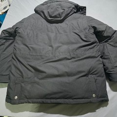Claiborne Down Fill Parka Mens XL Black Detachable Hood Heavyweight Jacket