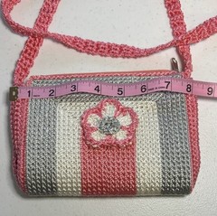 Crochet Bag For Women Whit Zipper