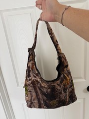 Baggu Photo Forest Shoulder Bag Camo Rare still crunchy EUC