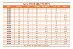 Men’s Heavy Duty Cargo Trousers Construction Utility & Reinforcement Work Pants