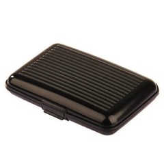Pocket Waterproof Business ID Credit Card Wallet Holder Aluminum Metal RFID Case