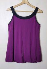 Vintage Y2K Volume One Bubble Hem Sleeveless Tank Top Juniors Size Large