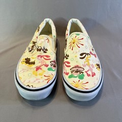 Vans Classic Slip-On 507698 Sneakers Unisex M6/W7.5 Get Multicolor Skate Shoes