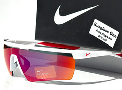 Nike WINDSHIELD ELITE 20 White University Red & Field Tint Sunglass CW1167 101