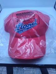 Lionel Baseball Cap Red New In Plastic Free Shipping