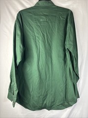 Dockers Long Sleeve Shirt Button Down Medium Dark Green Pockets Sri Lanka Cotton