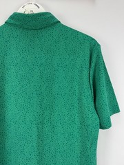 Adidas Men’s Ultimate365 Mini Bunker Golf Polo Size Large Green/32786