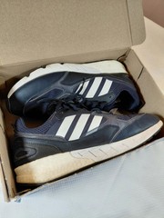 adidas ZX 1K Boost 2.0 “Legend Ink White” Low Top Sneakers GY5984