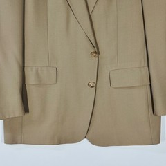 Austin Reed Men’s Blazer Jacket Ivory Gold Button USA Made Sport Coat Vintage