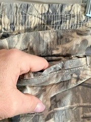 Urban Man Long Length Elastic Waist with Drawstring Camo Cargo Shorts XS thru XL