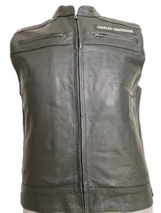 Men’s Passing Link Leather Vest, Men’s Biker Vest, Vest For Bikers.