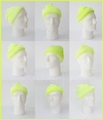 100% NATURAL FIBER YARNS COTTON HEMP KNIT HAT Beanie Cap Thick Winter Men Women