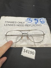 SOSPIRI VintageSunglasses Frame Color Ivory Silver & Swarovski Stones 1242 59-16