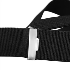 Buyless Fashion Suspenders for Men 48″ Elastic Adjustable Straps 1 1/4″ X Back