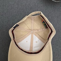 Snap On Tools Hat OSFA Beige Plain Logo Adjustable 100% Cotton Cars