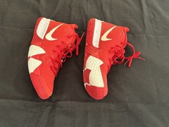 Nike Kyrie 4 University Red White AV2296-600 Basketball Shoes Men’s Size 12