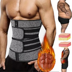 Men Neoprene Sauna Sweat Vest Body Shaper GYM Waist Trainer Fat Burner Shapewear
