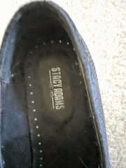 Stacy Adams Men’s Black Studded Slip-On Dress Loafers Almond Toe 12M