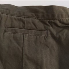 Karen Scott Olive Green Button Front Skort 16W