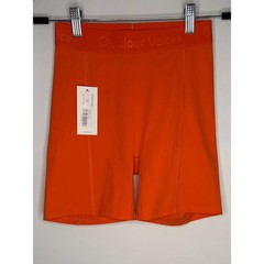 Outdoor Voices SuperForm 5″ Short Sundance Orange Biker Shorts XS NWT W702106