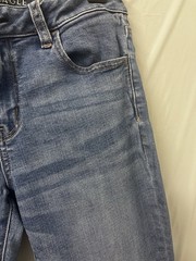 American Eagle Womens High Rise Stretch Skinny Jeans Medium Wash Blue Size 8