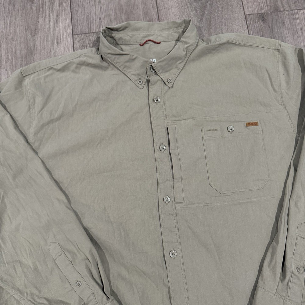Ag-Gear Harvester L/S Performance Button Down Shirt Anti Odor Stain Repel 3XL