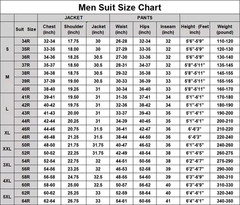 New Arrival Men’s Banquet Suits Slim Fit Long Coat Jacket Pant for Evening Party