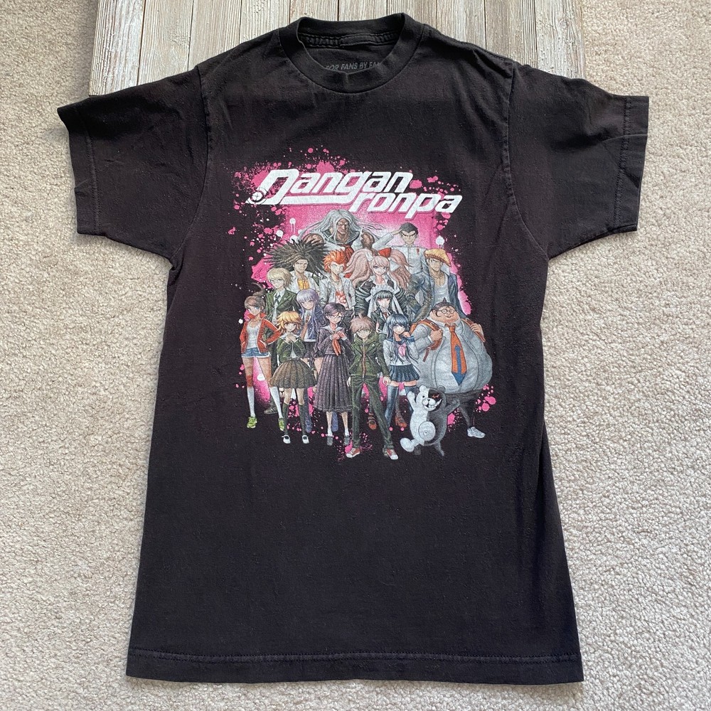 For Fans By Fans Danganronpa T-Shirt Juniors Size XS Video Game Anime Manga
