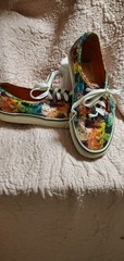 Vans x ASPCA Rainbow Kitty Cat Tennis Shoes W 7.5 M 6