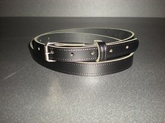 QUALITY LADIES 20mm LEATHER BELTS 8 COLOURS AVAILABLE SMALL TO XX LARGE £4.99