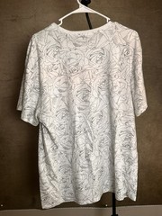 Rue21 Flower Print All Over Tshirt Trippy Graphic Tee Shirt Size XXL 2XL