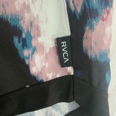 RVCA Sleeveless Collared Button Front Dress Tunic Abstract Print Size M