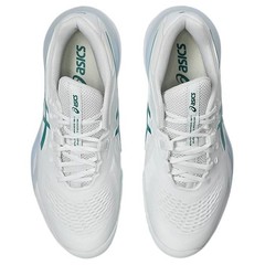 Asics GEL RESOLUTION X Abrasion Resistant Low Top Tennis Shoes Men’s White