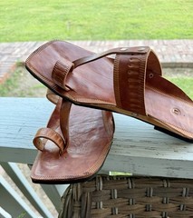 Sri Lanka Handmade Kolhapuri Men’s Sandals – US Size 11