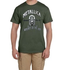 Metallica Whiskey in the Jar Men’s T-Shirts (Multiple Variations)