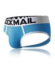 Men’s Jockstrap Low Waist Briefs with Open Back Modal Sexy Underwear