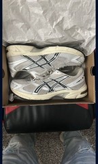 ASICS GEL-1130 1201A256-118 Men’s Athletic Sneaker White/Cloud Grey Mesh 2024