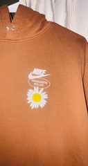 Nike Have A Nike Day Hoodie Mens M Brown Earth Tone Rare Beaverton Fleece Medium