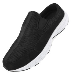 Mens Wide Slip On Mule Shoes Comfortable Closed-Toe Clogs Walking Sneaker Shoes