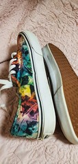 Vans x ASPCA Rainbow Kitty Cat Tennis Shoes W 7.5 M 6